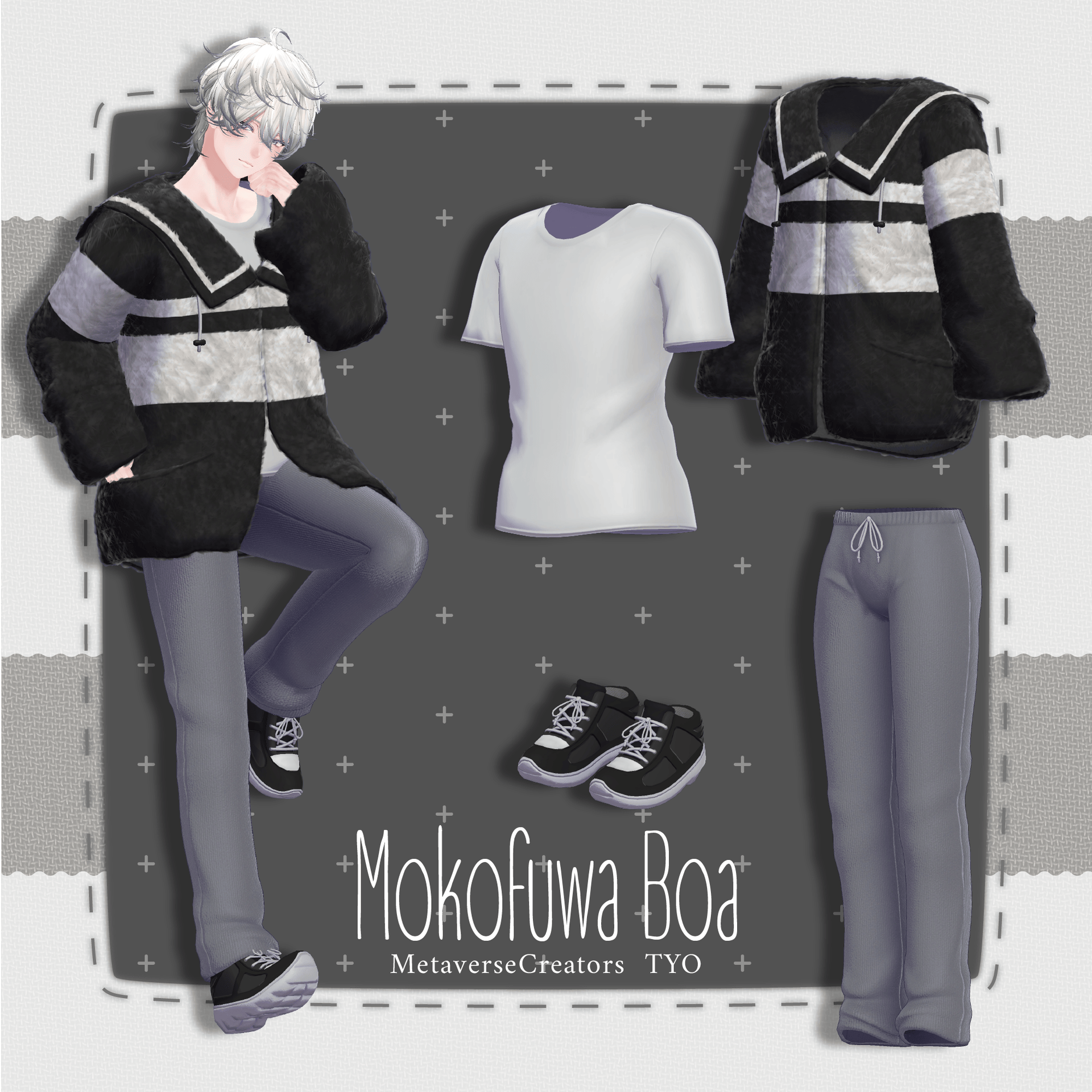Mokoguwa Boa - VRChat Clothing  / CP5