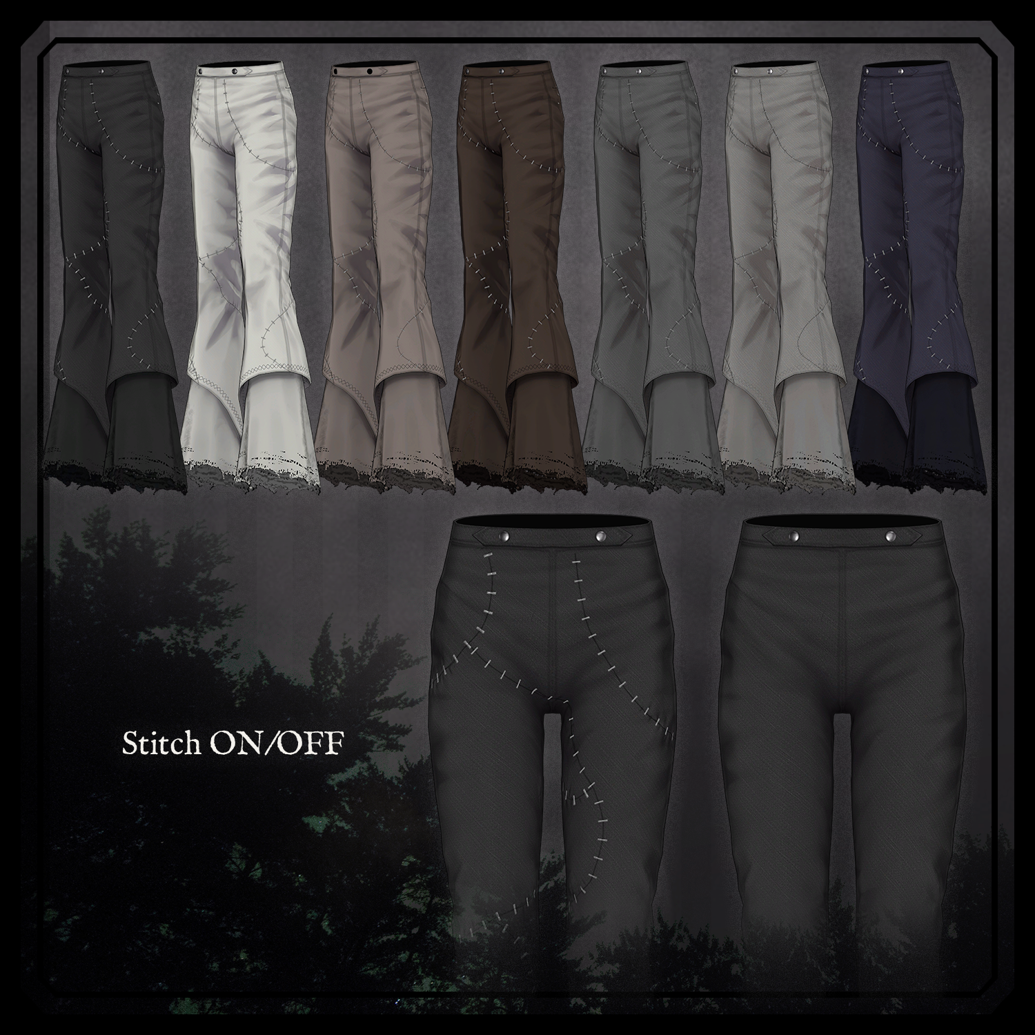 Unburied Tailcoat - VRChat Men's Clothing / CP7