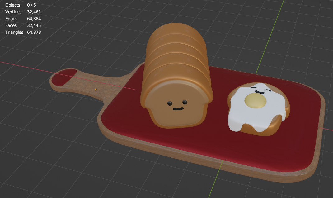 Cute piece of Bread/Loaf