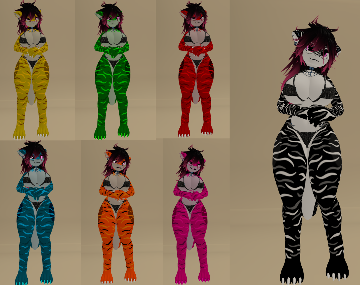 Nanami Shark (retexture) Striped Thrasher