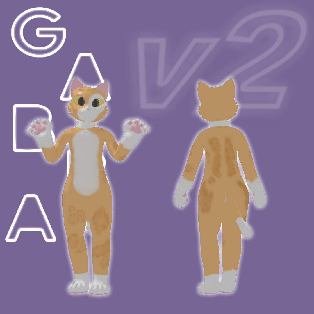 ๐ฑ โ
Gabba โ
๐ฑ (v2) A Cat Avatar Base For VRChat