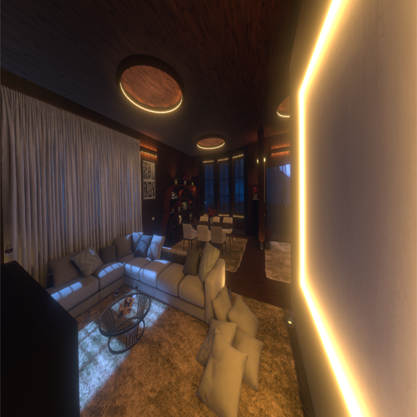 Comfy Night ( Vrchat world - Unity )