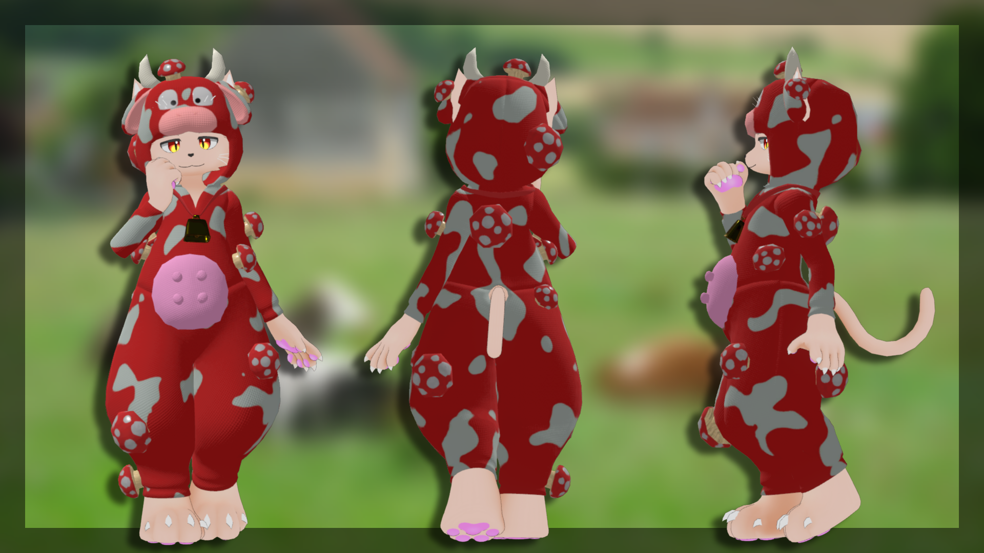 Cow costume for Kepler and regulus 1.2