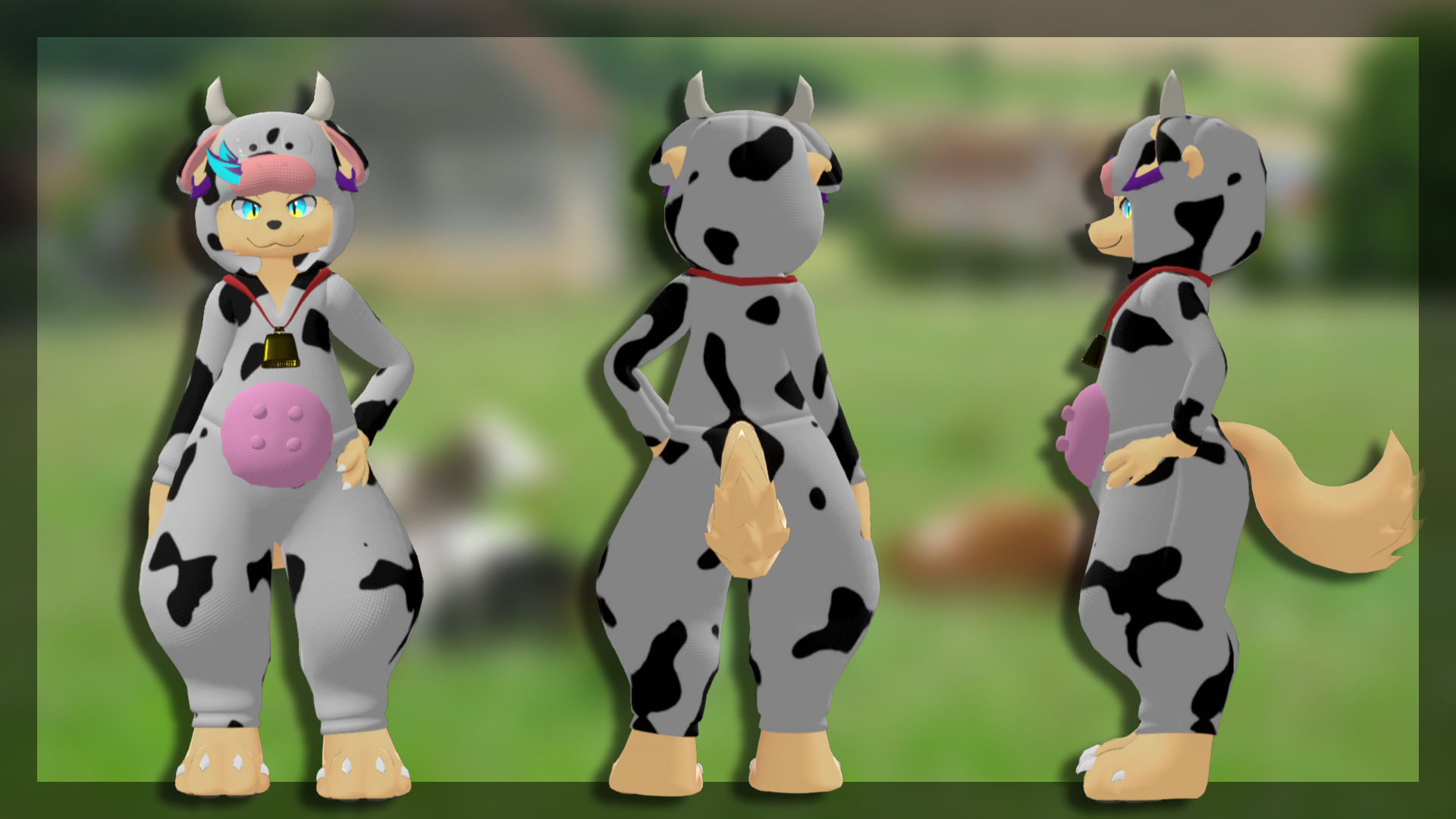 Cow costume for Kepler and regulus 1.2