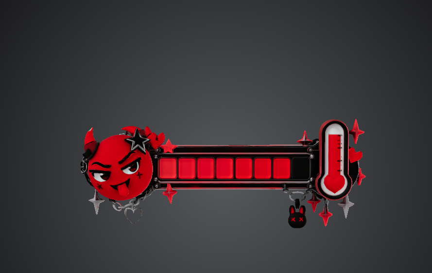 DEVIL METER — HIS & HERS 2-IN-1 3D ASSET BUNDLE