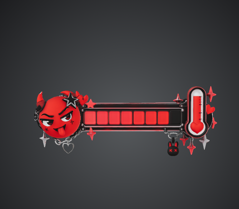 DEVIL METER — HIS & HERS 2-IN-1 3D ASSET BUNDLE