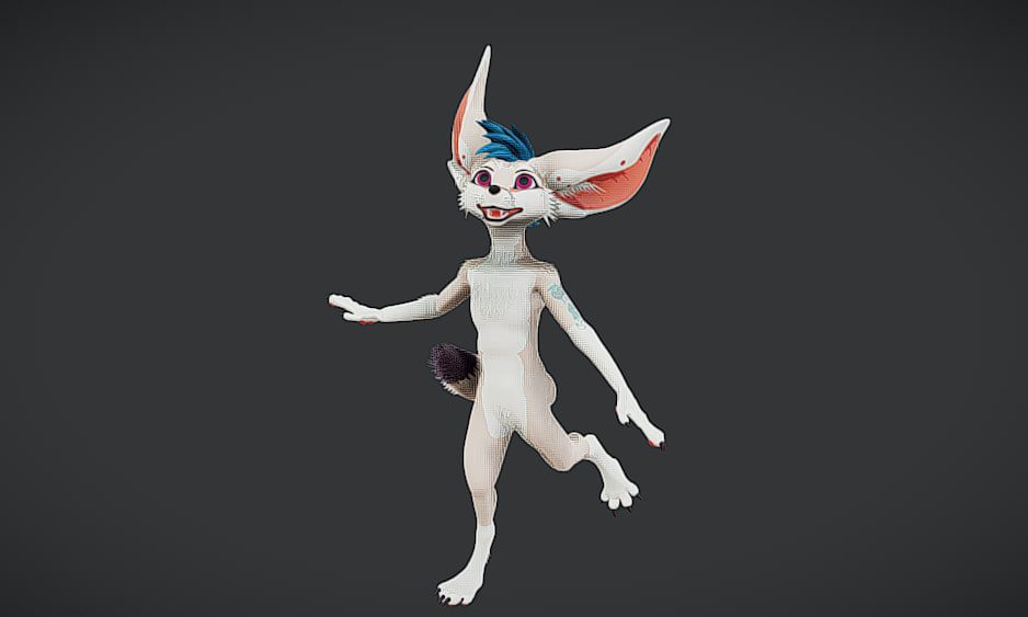 Fenec Fox Zerda Nocturna
