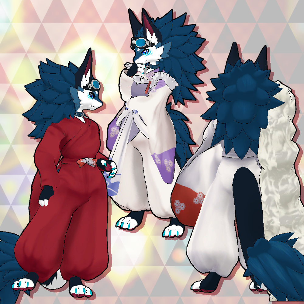 Fuedal Kimono Set for Novabeast