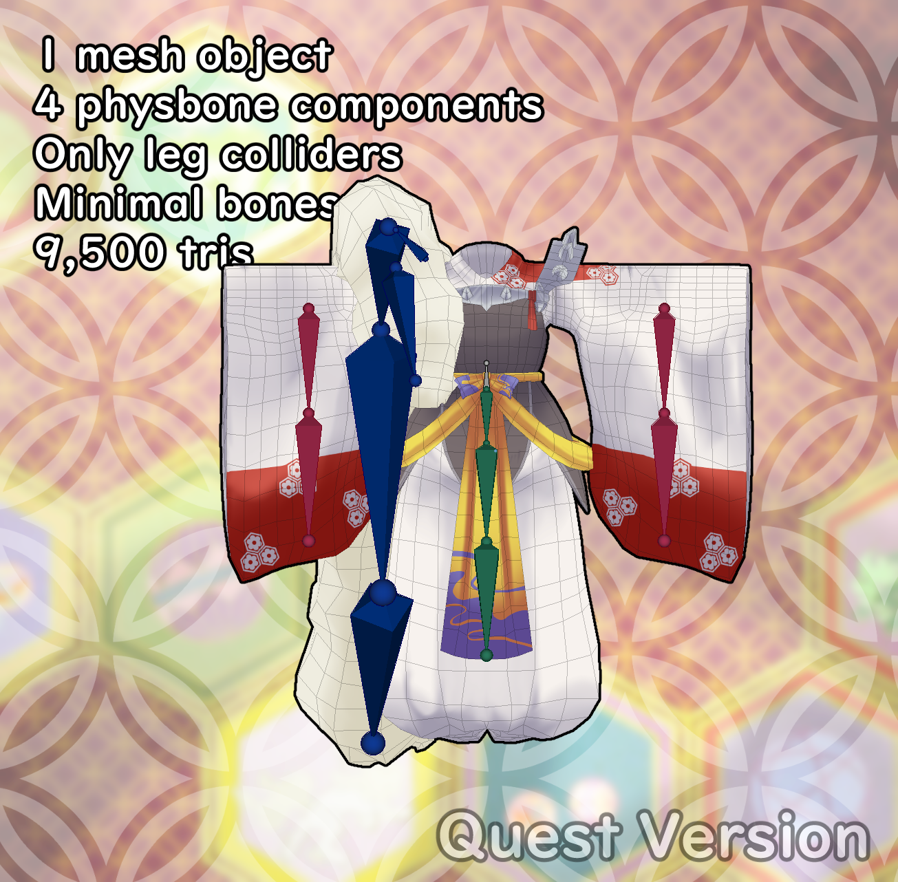 Fuedal Kimono Set for Novabeast