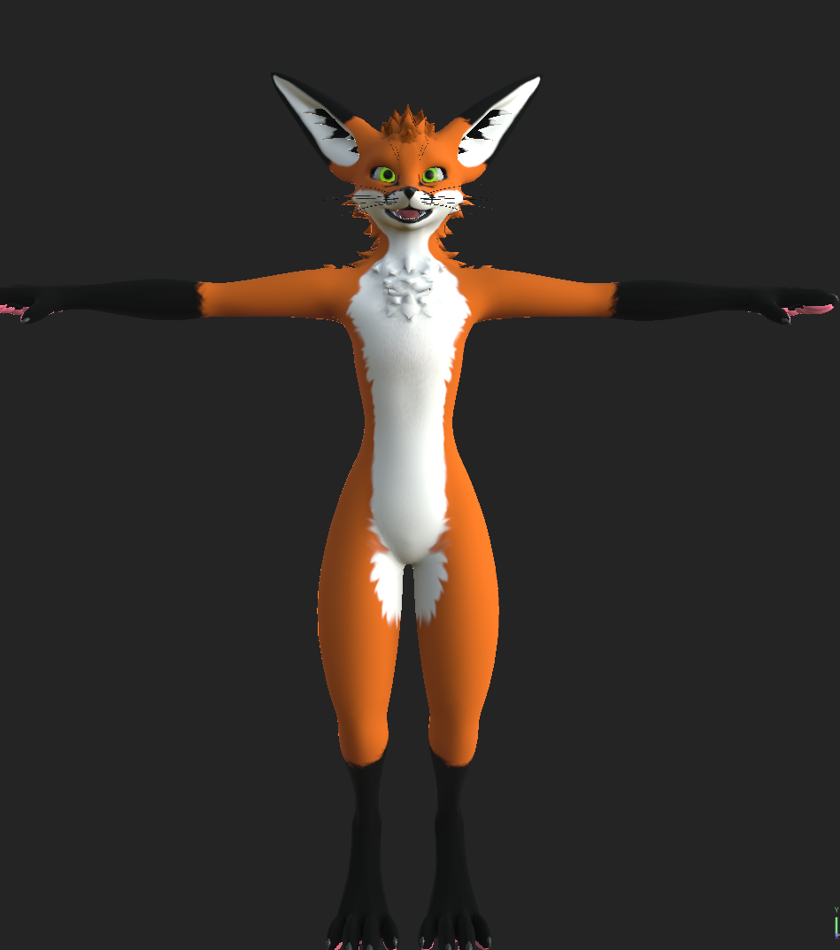 Fox Fursona Rexouium | Rex Texture