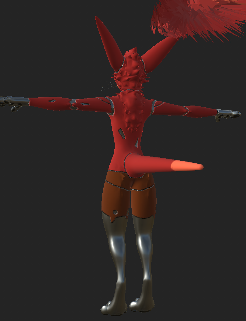 Foxy FNAF Animatronic Rexouium | Rex Texture