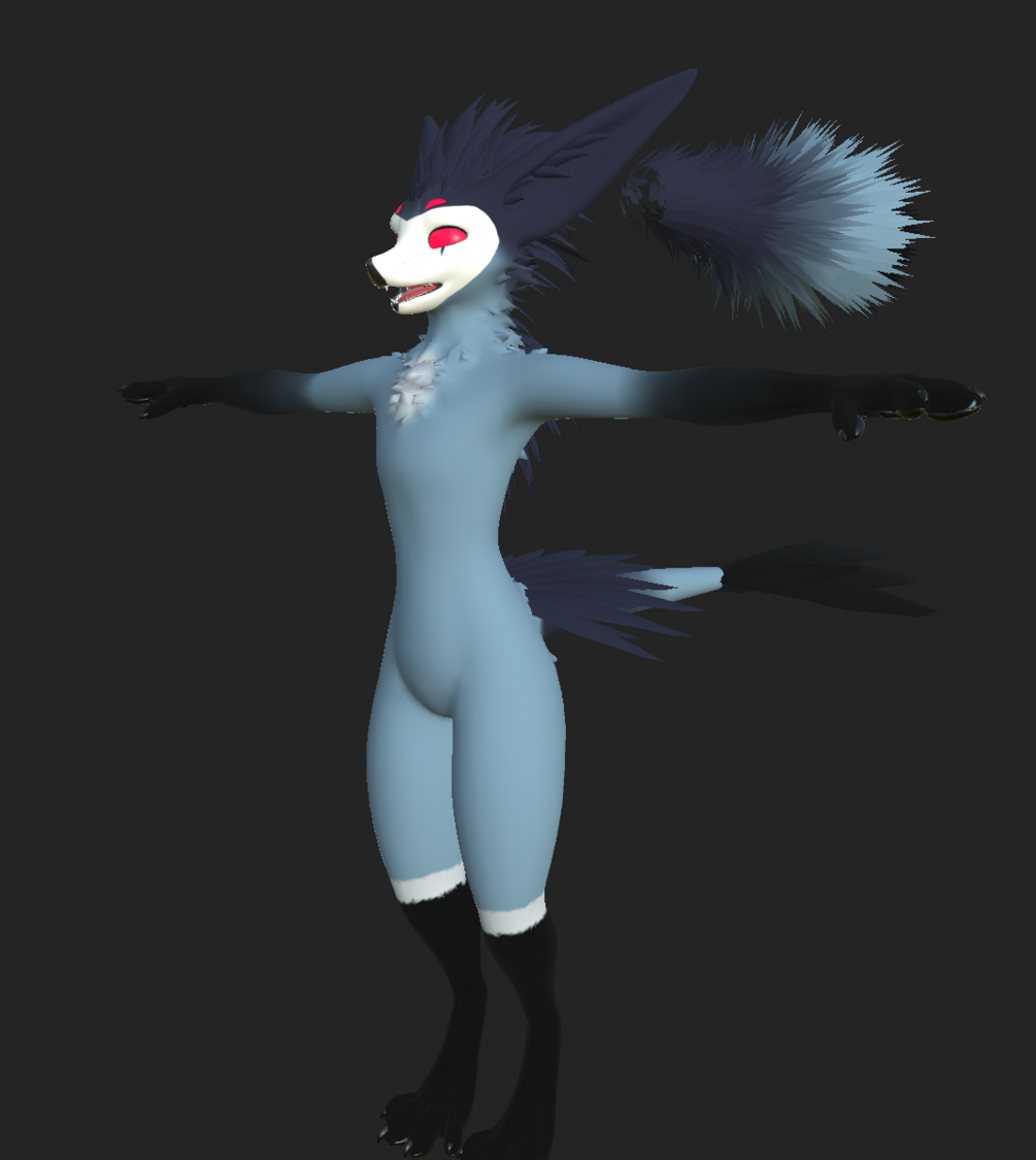 Stolas Owl Helluva Boss Rexouium | Rex Texture