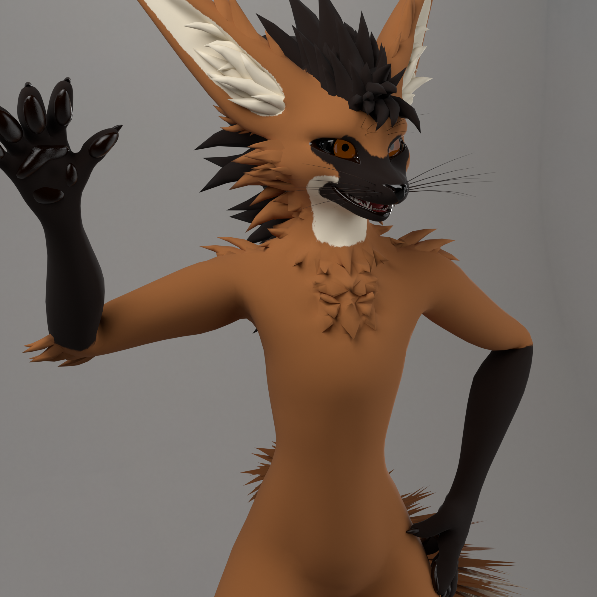 Maned Wolf Fox Rexouium | Rex 1.7 Texture