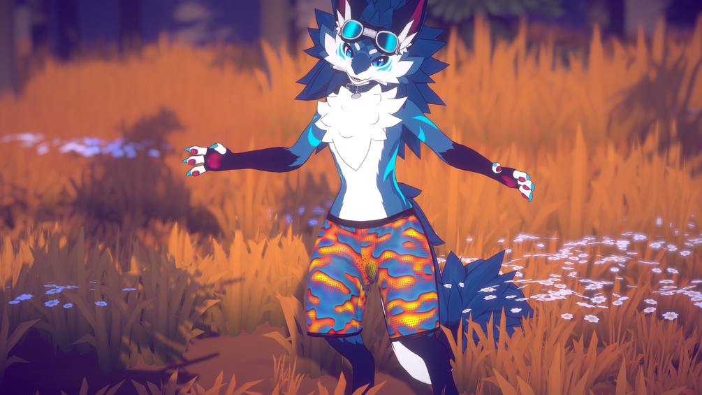 Novabeast Shorts (VRChat Asset)