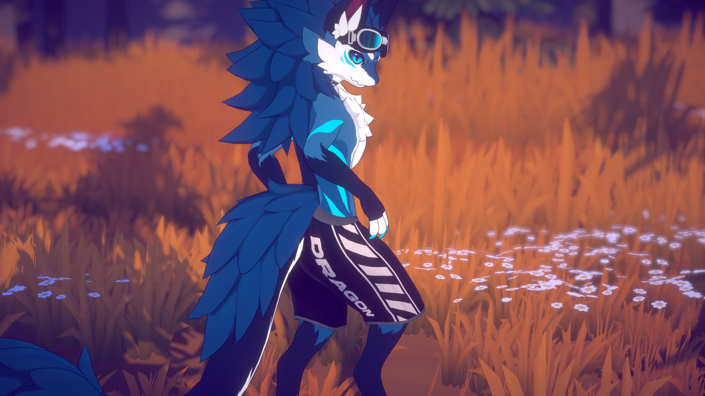 Novabeast Shorts (VRChat Asset)