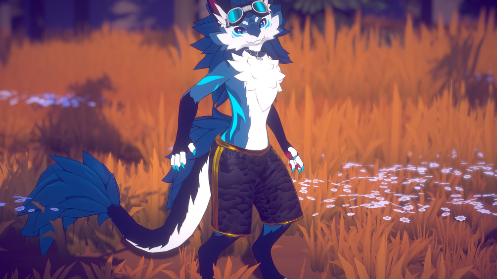 Novabeast Shorts (VRChat Asset)