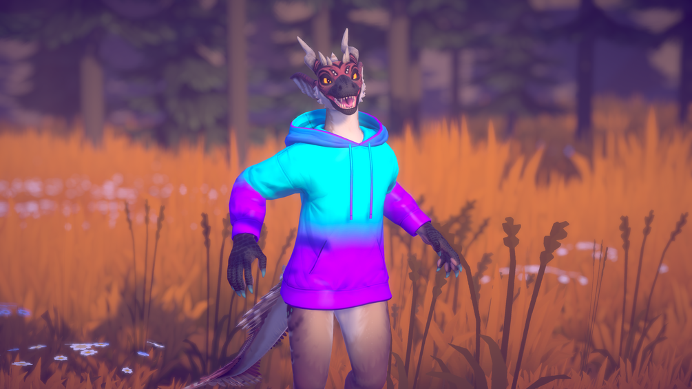 Sunclaw Hoodie (VRChat Asset)