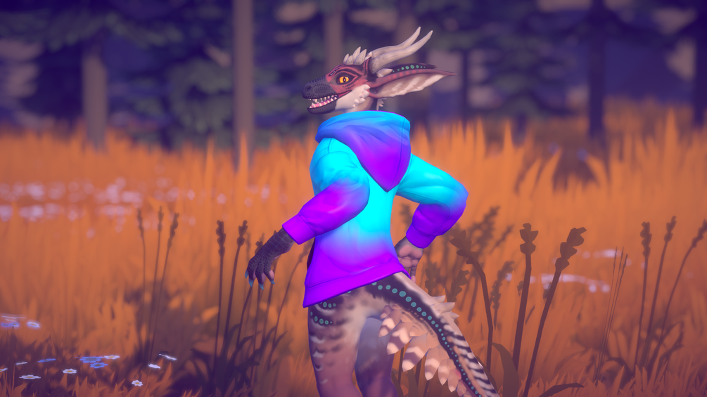 Sunclaw Hoodie (VRChat Asset)