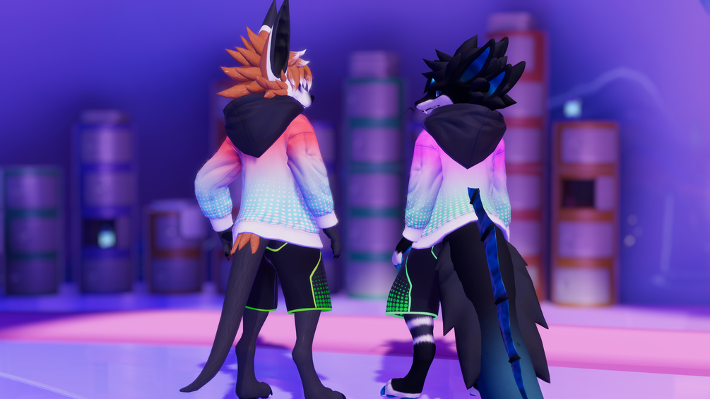 Furality Ultra Hoodie (VRChat Asset)