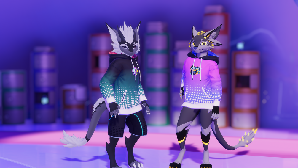 Furality Ultra Hoodie (VRChat Asset)