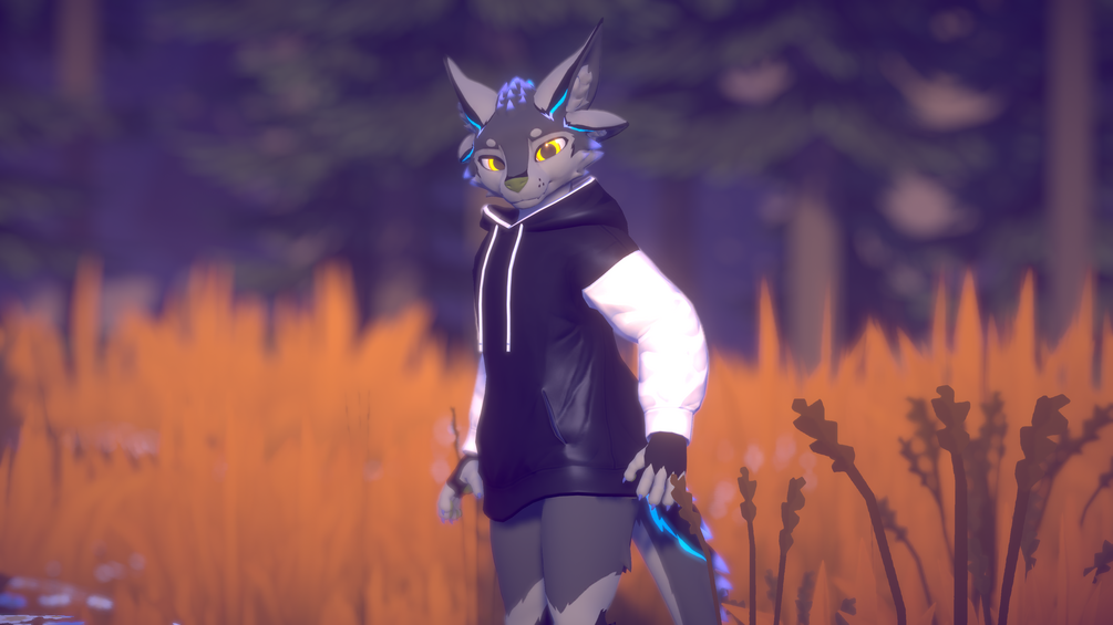 Deuzear Hoodie (VRChat Asset)