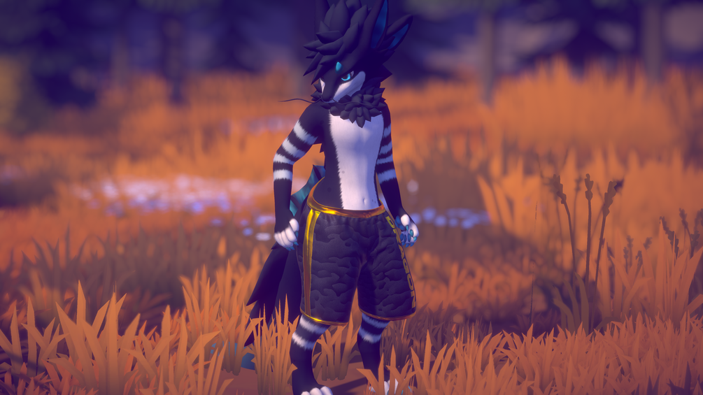 RegalFin Shorts (VRChat Asset)