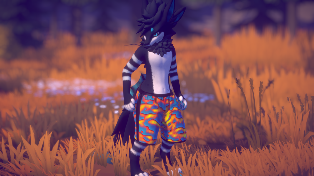 RegalFin Shorts (VRChat Asset)