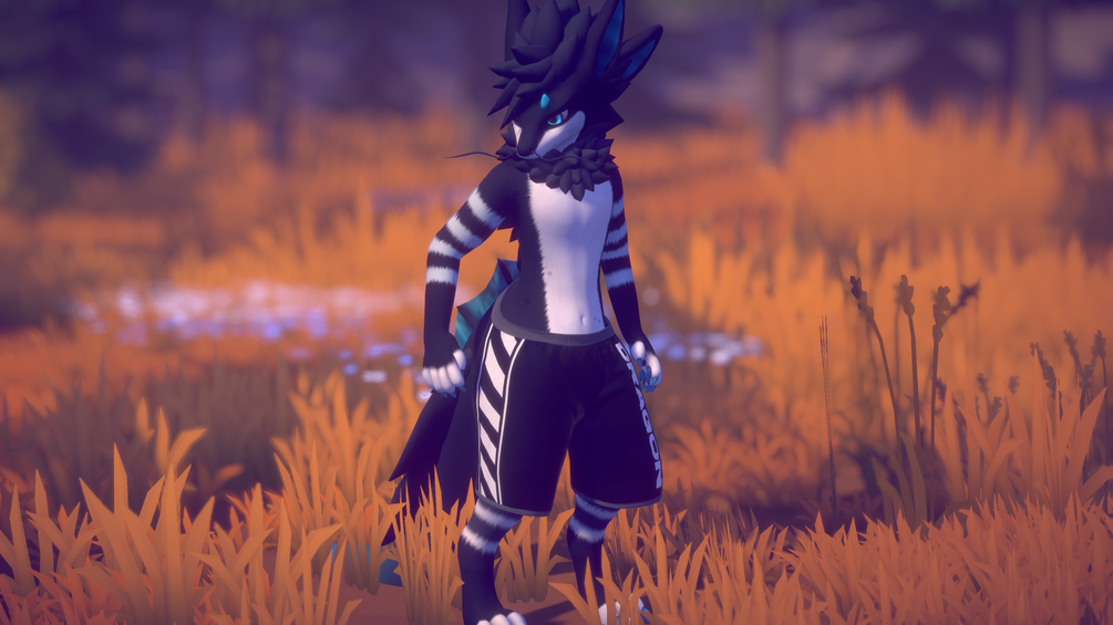RegalFin Shorts (VRChat Asset)