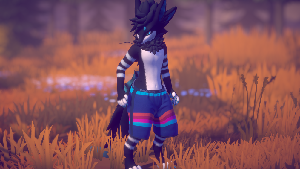 RegalFin Shorts (VRChat Asset)