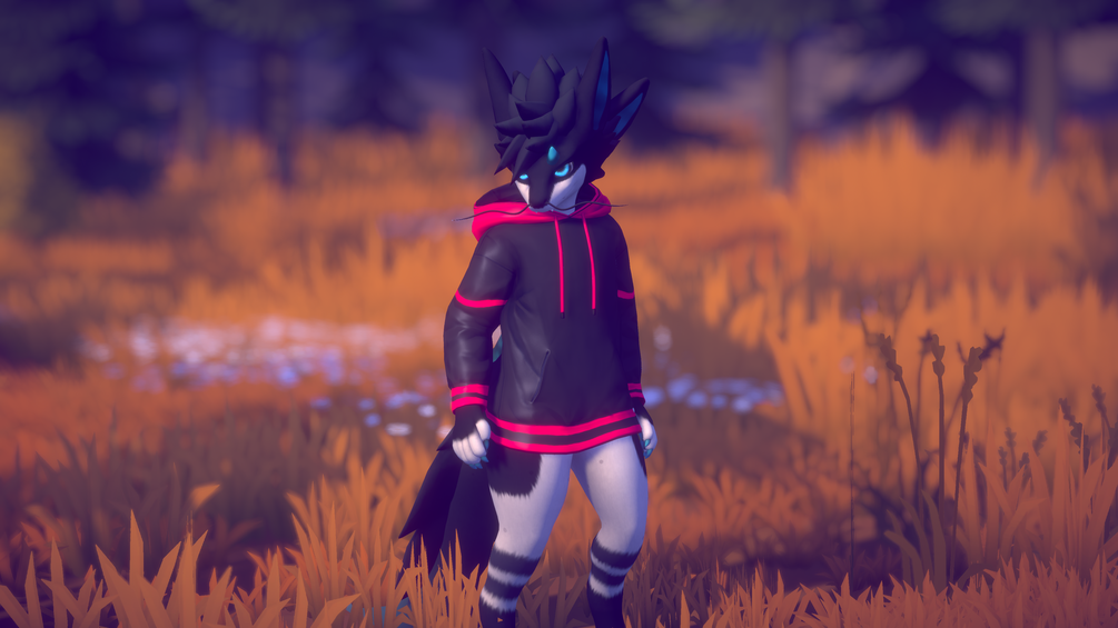 RegalFin Hoodie (VRChat Asset)