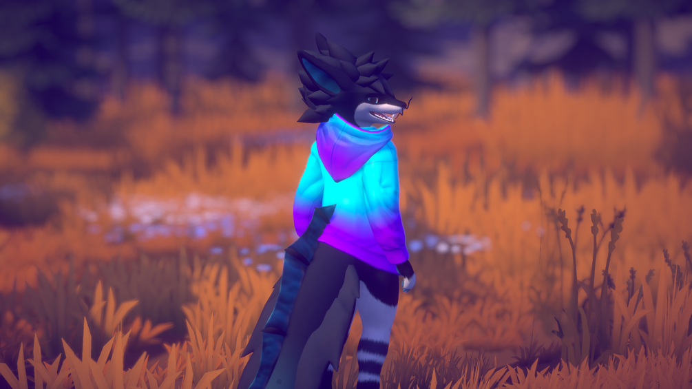 RegalFin Hoodie (VRChat Asset)