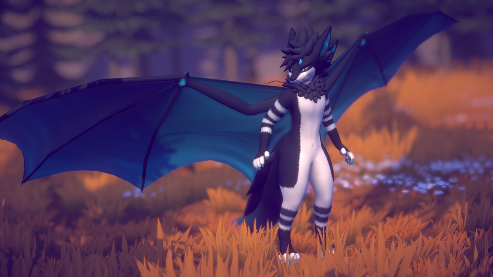 RegalFin Wings (VRChat Asset)