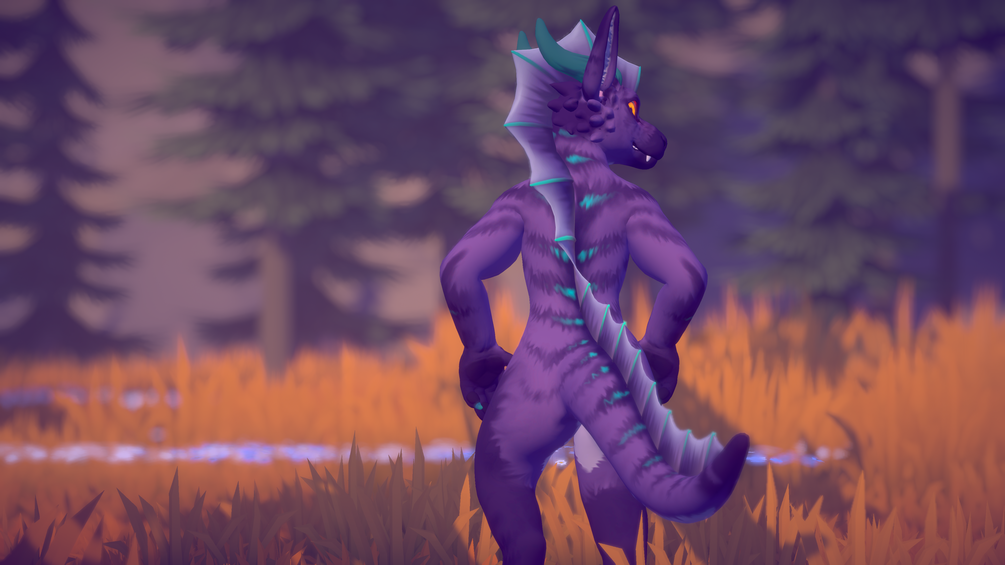 Moonfang Frill (VRChat Asset)