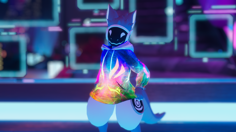 NKD Protogen Hoodie (VRChat Asset)