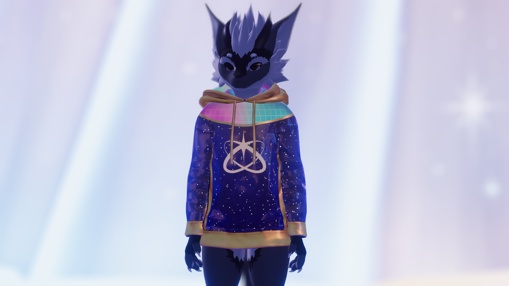 Furality Somna Hoodie (VRChat Asset)