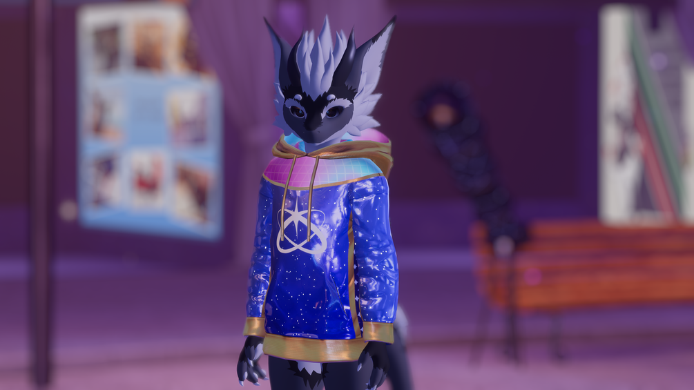 Furality Somna Hoodie (VRChat Asset)