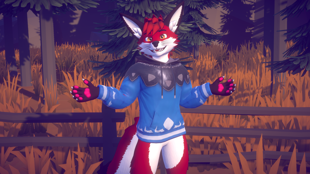 RazCanine Hoodie (VRChat Asset)