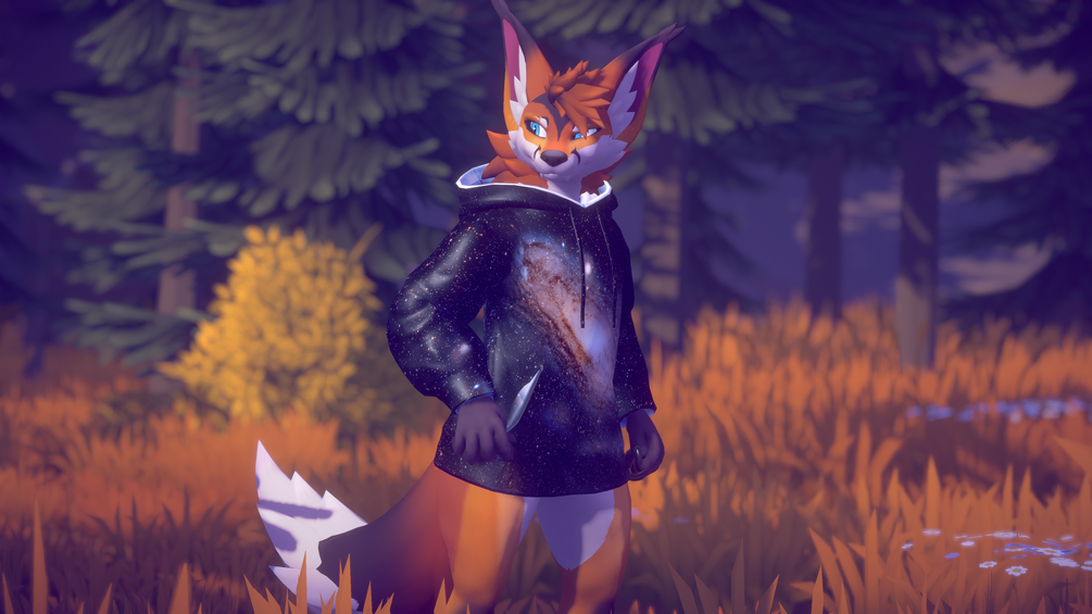 Vulper Hoodie (VRChat Asset)