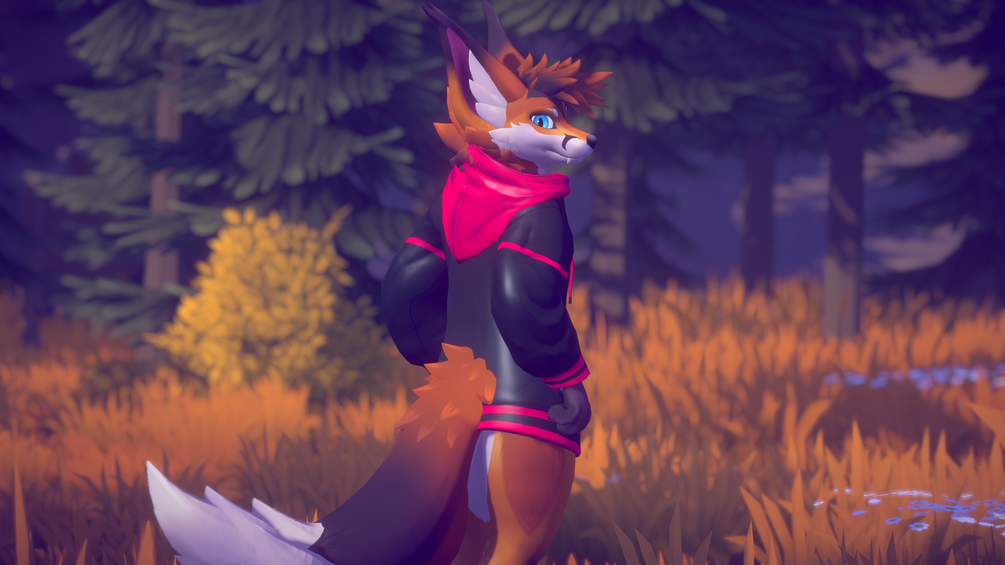 Vulper Hoodie (VRChat Asset)
