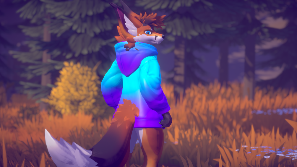 Vulper Hoodie (VRChat Asset)