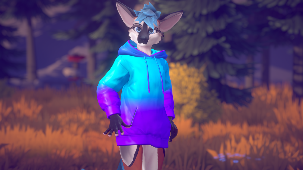 Viwi Hoodie (VRChat Asset)