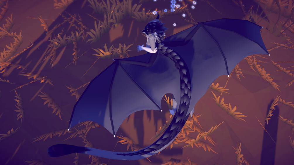 Noodle Dragon Wings (VRChat Asset)