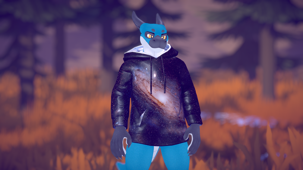 Zairiza Dragon Hoodie (VRChat Asset)