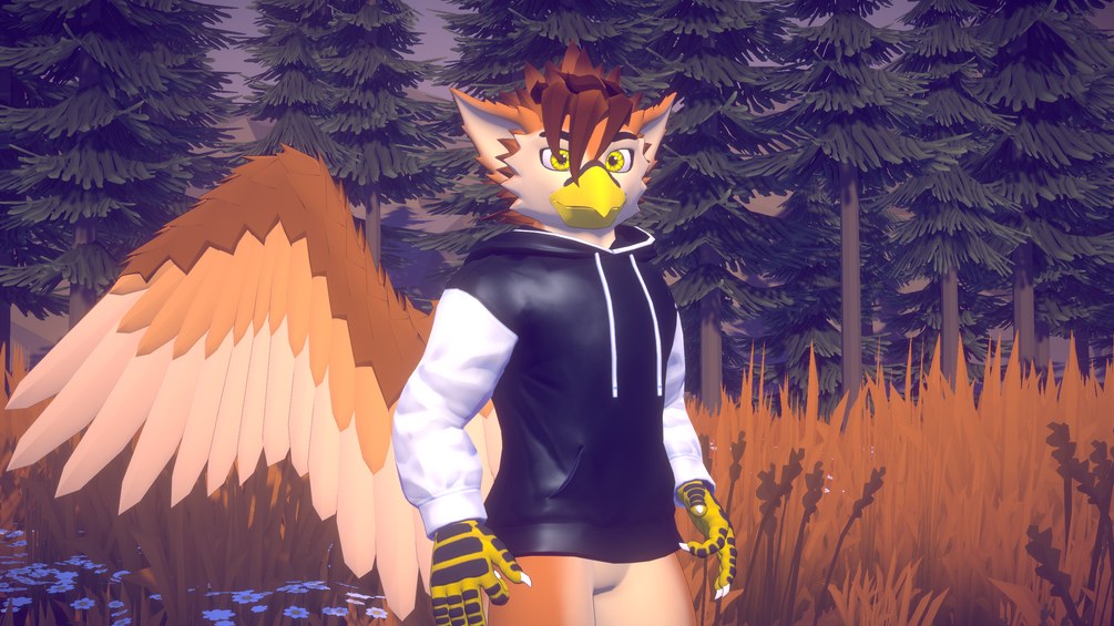 RazGryphon Hoodie (VRChat Asset)