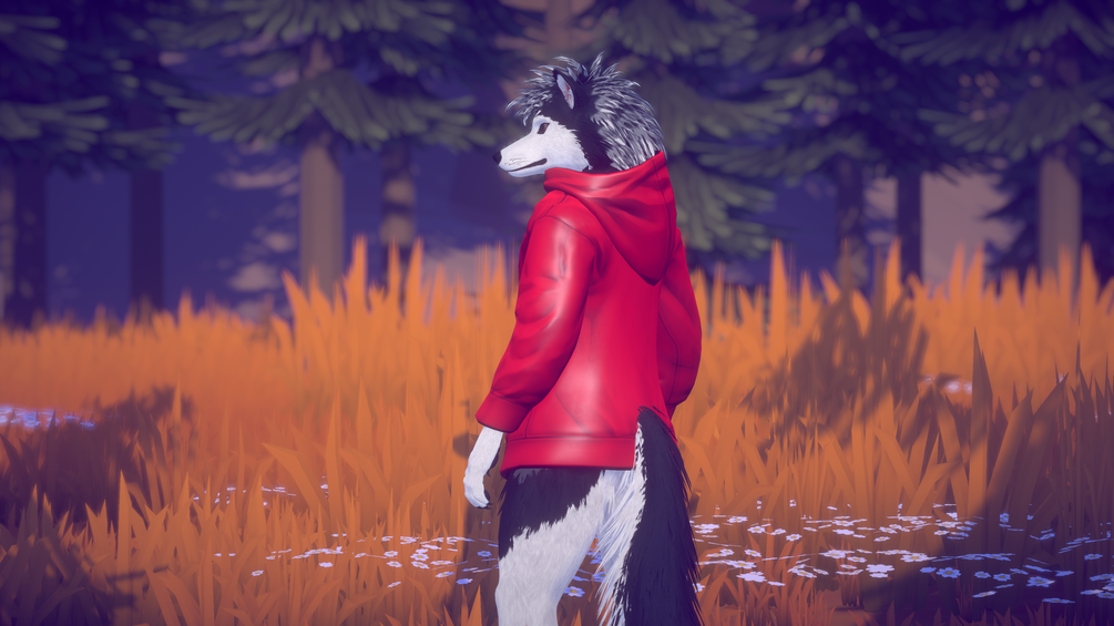 CleanerWolf Hoodie (VRChat Asset)