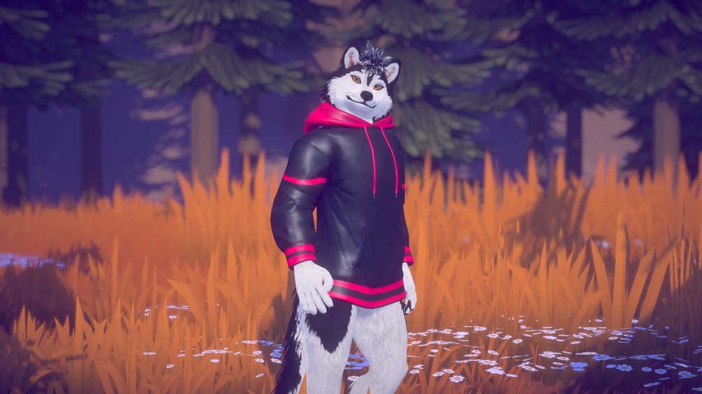 CleanerWolf Hoodie (VRChat Asset)