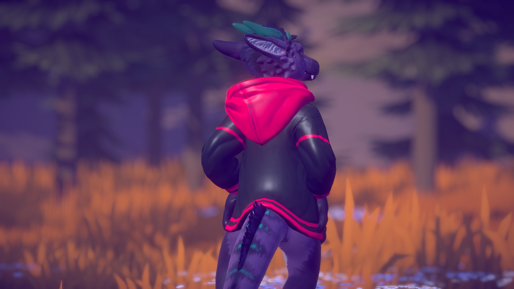 Moonfang Hoodie (VRChat Asset)