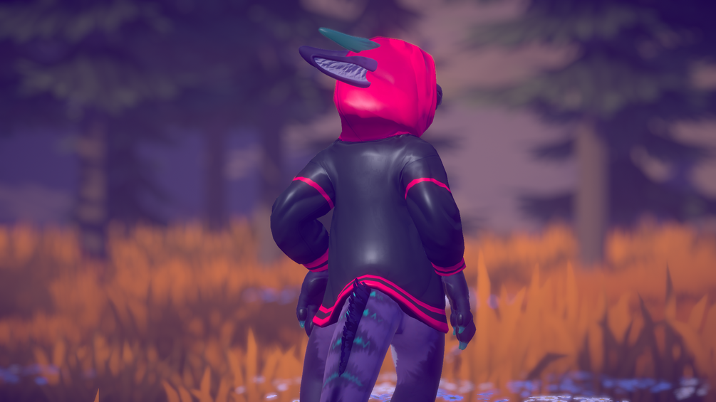 Moonfang Hoodie (VRChat Asset)