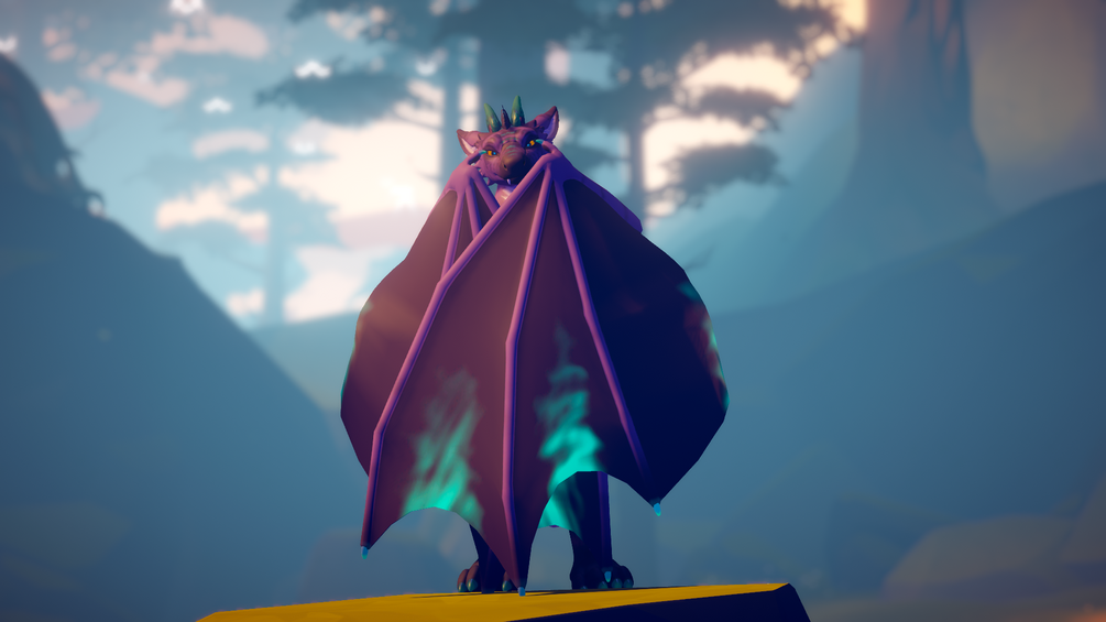 Moonfang Wings (VRChat Asset)