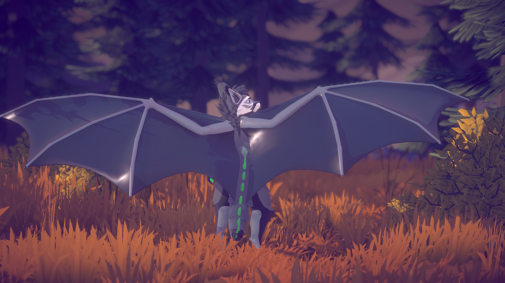 Freakhound Wings (VRChat Asset)